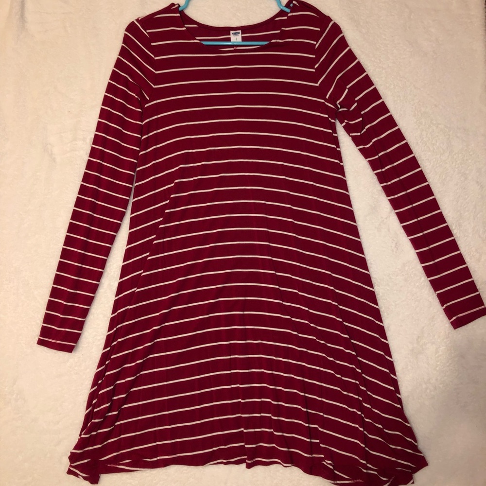 Long sleeve T-shirt dress